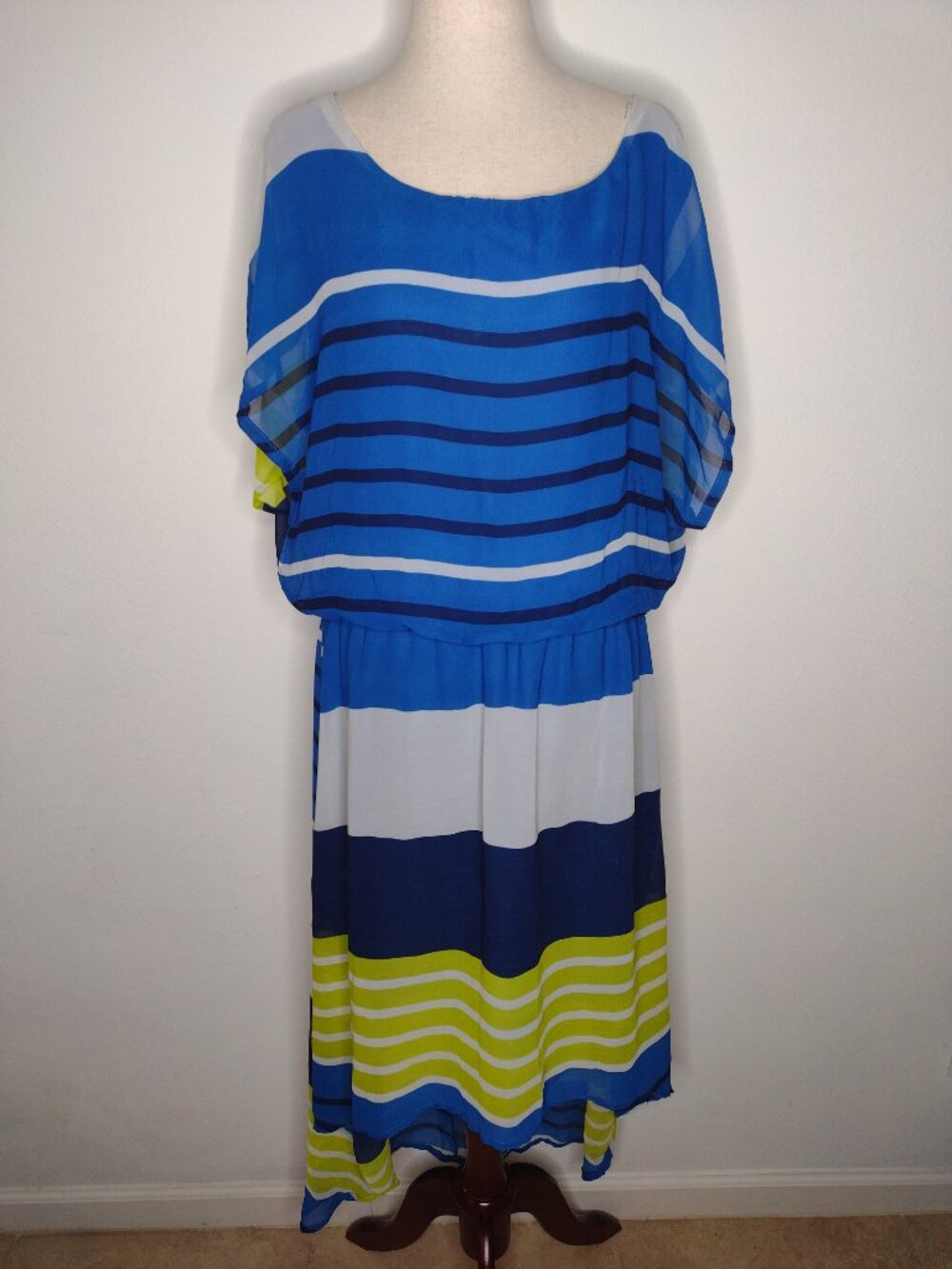 NWT Fun & Flirt by Japna Women's Multicolor Dress Size 1X